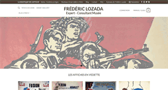Desktop Screenshot of fredericlozada.com